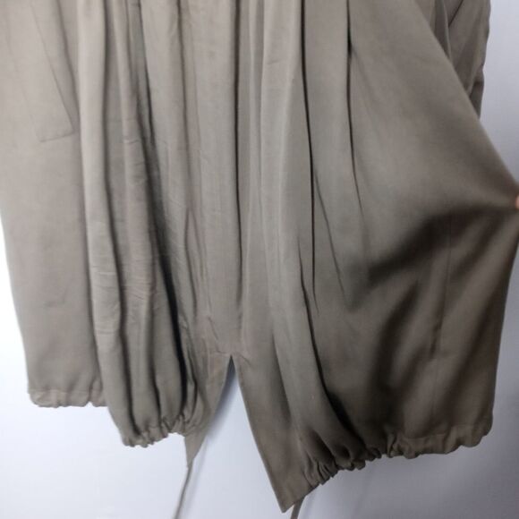 All Saints olive green coat size large - Picture 11 of 12